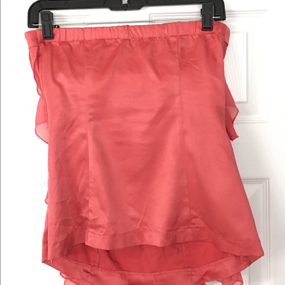 Coral Fringed Blouse - Picture 3 of 3